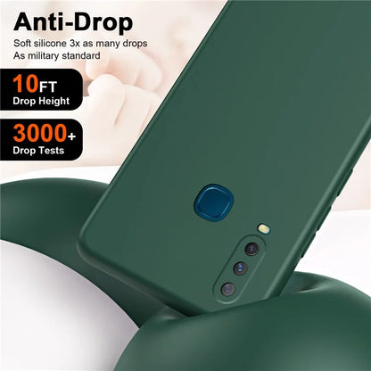 For vivo Y17 Case 2.2mm Silky Touch Rubberized TPU Phone Cover