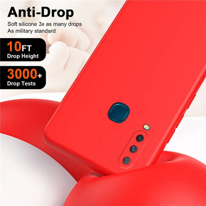 For vivo Y17 Case 2.2mm Silky Touch Rubberized TPU Phone Cover