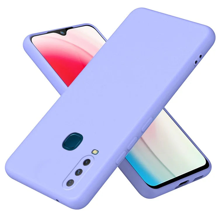 For vivo Y17 Case 2.2mm Silky Touch Rubberized TPU Phone Cover