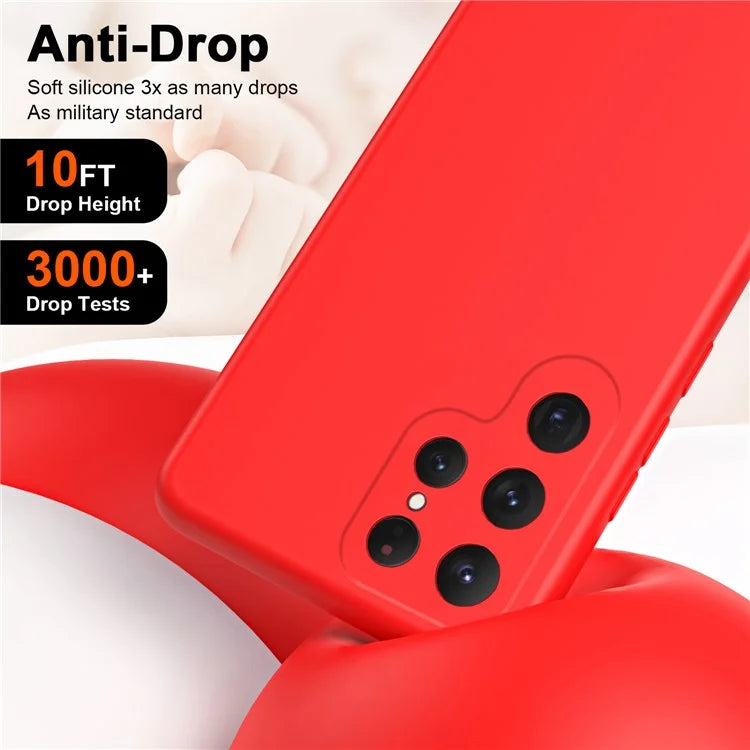 For Samsung Galaxy S24 Ultra Case Anti-Scratch Rubberized 2.2mm TPU Phone Shell
