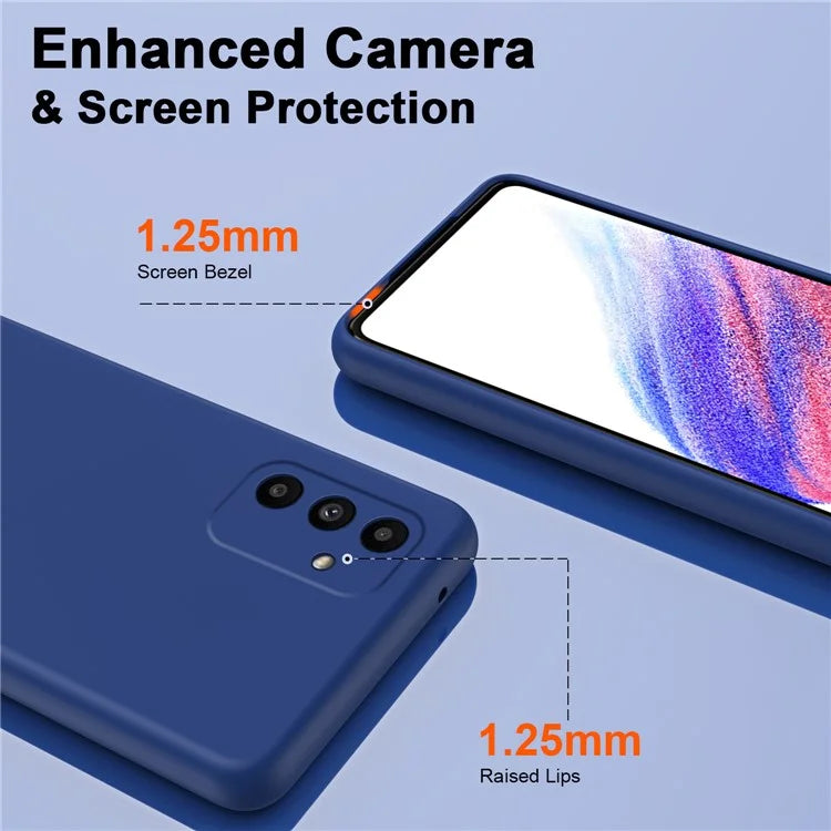 For Samsung Galaxy A15 5G Slim Case Anti-Drop Rubberized 2.2mm TPU Phone Case
