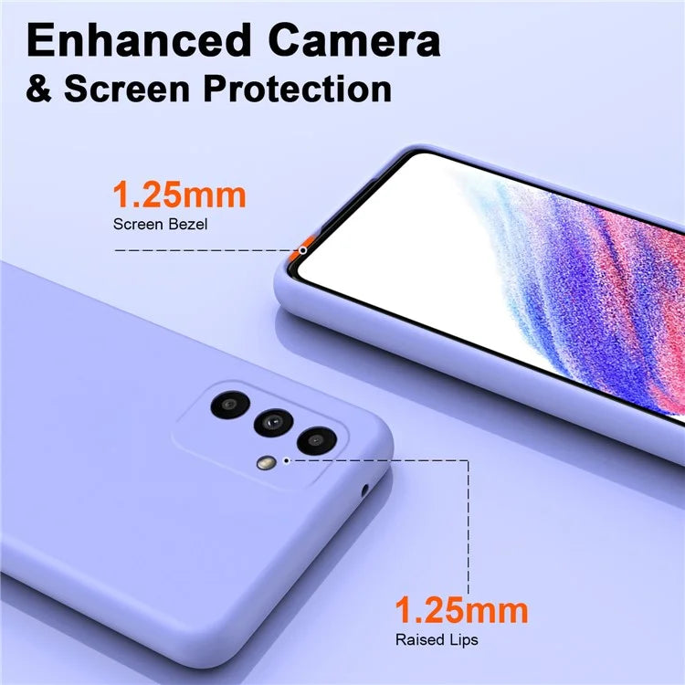 For Samsung Galaxy A15 5G Slim Case Anti-Drop Rubberized 2.2mm TPU Phone Case