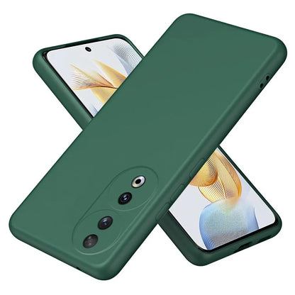For Honor 90 TPU Case 2.2mm Rubberized Soft Lining Anti-scratch Phone Cover