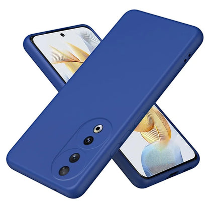 For Honor 90 TPU Case 2.2mm Rubberized Soft Lining Anti-scratch Phone Cover