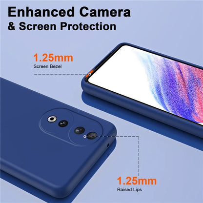 For Honor 90 TPU Case 2.2mm Rubberized Soft Lining Anti-scratch Phone Cover