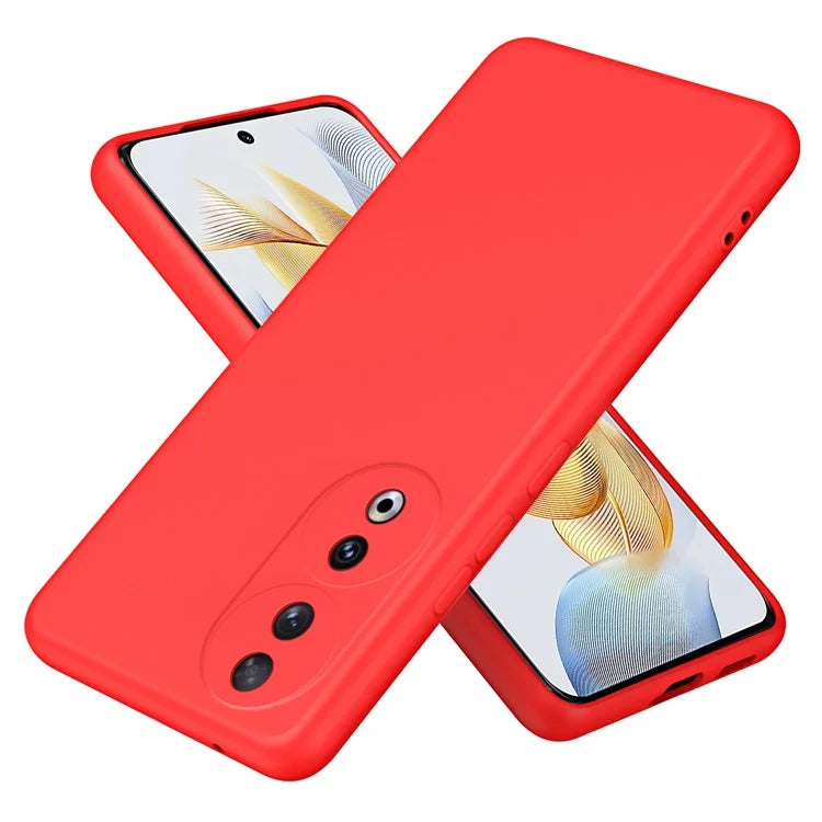 For Honor 90 TPU Case 2.2mm Rubberized Soft Lining Anti-scratch Phone Cover