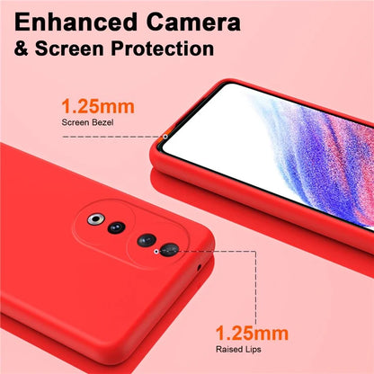 For Honor 90 TPU Case 2.2mm Rubberized Soft Lining Anti-scratch Phone Cover