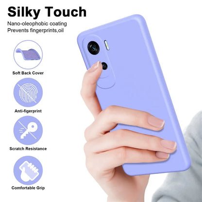 For Honor 90 Lite 5G / X50i 5G Case Anti-drop 2.2mm Rubberized TPU Back Cover