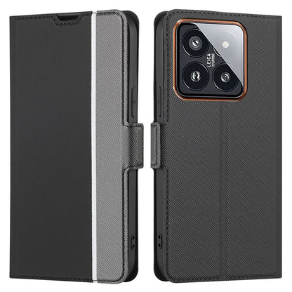 For Xiaomi 14 Pro Case PU Leather Phone Cover with Card Slots