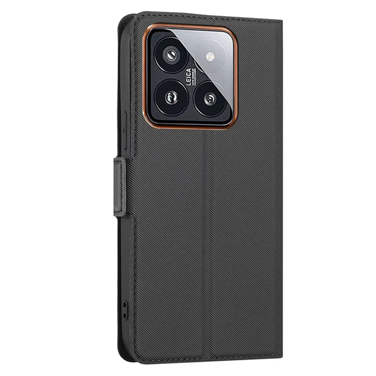 For Xiaomi 14 Pro Case PU Leather Phone Cover with Card Slots