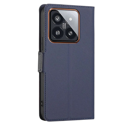 For Xiaomi 14 Pro Case PU Leather Phone Cover with Card Slots