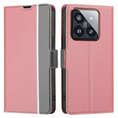 For Xiaomi 14 Pro Case PU Leather Phone Cover with Card Slots