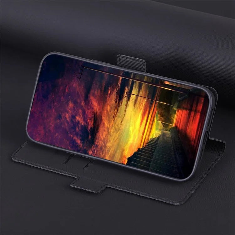 For vivo iQOO Z8x 5G / vivo Y78t 5G Leather Case Card Holder Stand Phone Cover