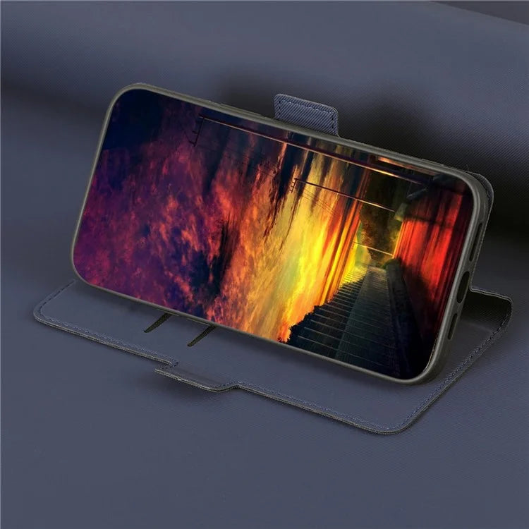 For vivo iQOO Z8x 5G / vivo Y78t 5G Leather Case Card Holder Stand Phone Cover
