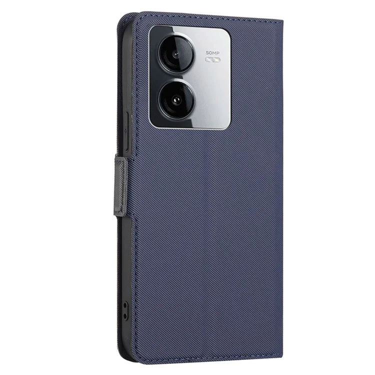 For vivo iQOO Z8x 5G / vivo Y78t 5G Leather Case Card Holder Stand Phone Cover