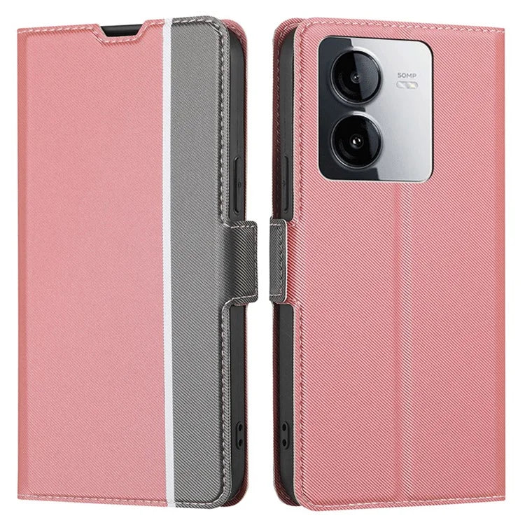 For vivo iQOO Z8x 5G / vivo Y78t 5G Leather Case Card Holder Stand Phone Cover