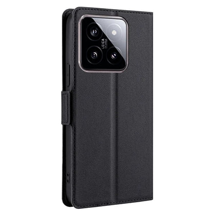 For Xiaomi 14 Case Card Holder Side Magnetic Clasp Leather Cover