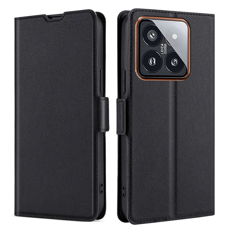 For Xiaomi 14 Pro Case Stand Card Slot Leather Phone Cover