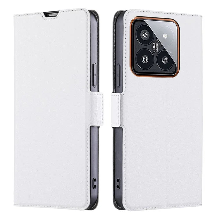 For Xiaomi 14 Pro Case Stand Card Slot Leather Phone Cover