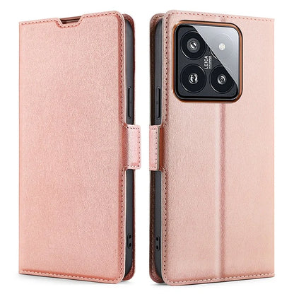 For Xiaomi 14 Pro Case Stand Card Slot Leather Phone Cover