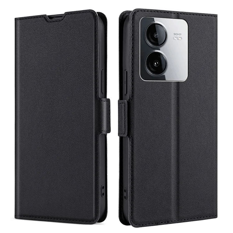 For vivo iQOO Z8x 5G / Y78t 5G Leather Case Card Holder Anti-drop Phone Cover