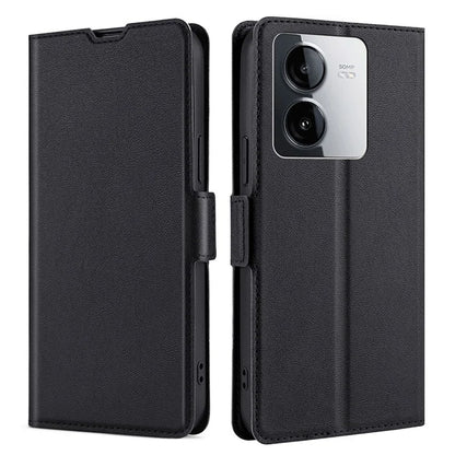 For vivo iQOO Z8x 5G / Y78t 5G Leather Case Card Holder Anti-drop Phone Cover
