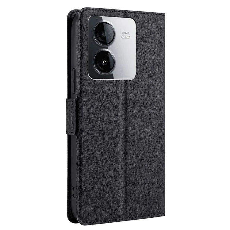 For vivo iQOO Z8x 5G / Y78t 5G Leather Case Card Holder Anti-drop Phone Cover