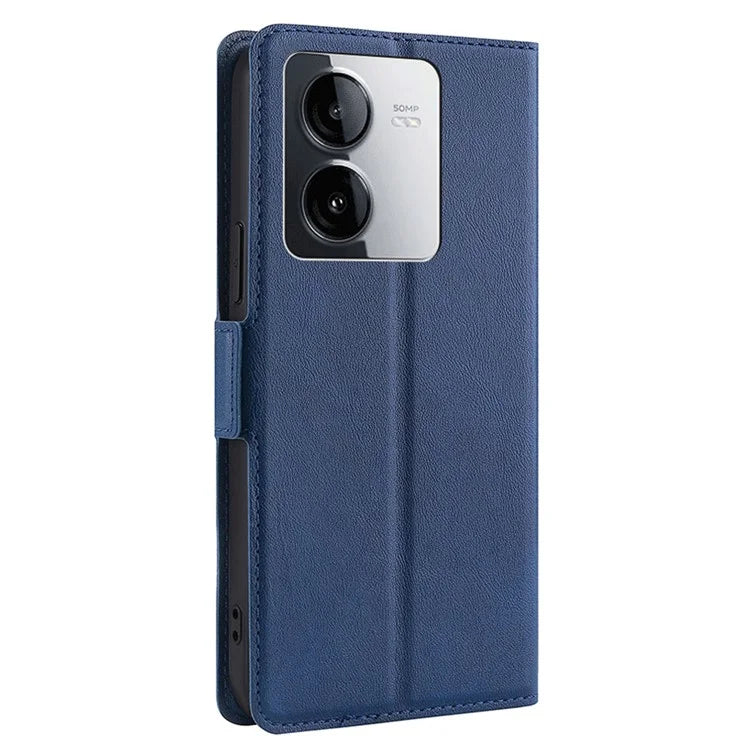 For vivo iQOO Z8x 5G / Y78t 5G Leather Case Card Holder Anti-drop Phone Cover