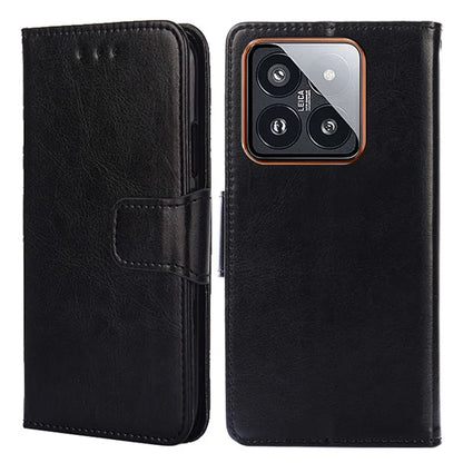 For Xiaomi 14 Pro Case PU Leather Wallet Full Protection Phone Shell
