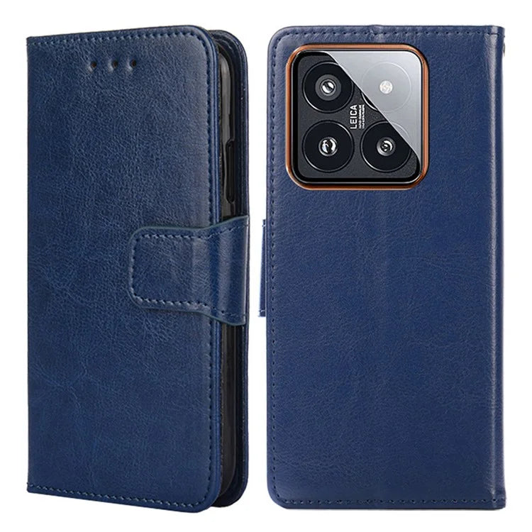 For Xiaomi 14 Pro Case PU Leather Wallet Full Protection Phone Shell