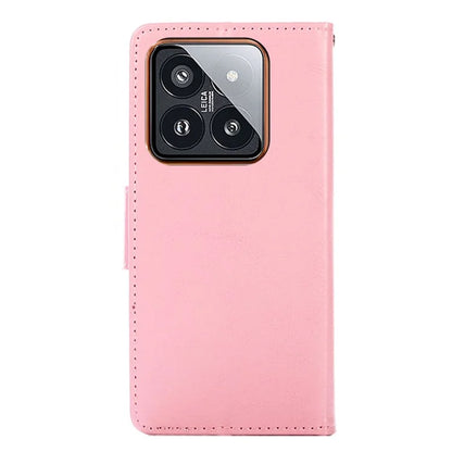For Xiaomi 14 Pro Case PU Leather Wallet Full Protection Phone Shell