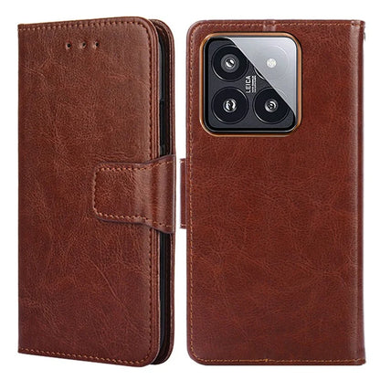For Xiaomi 14 Pro Case PU Leather Wallet Full Protection Phone Shell