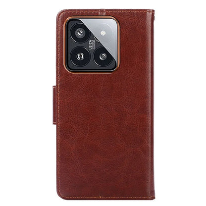 For Xiaomi 14 Pro Case PU Leather Wallet Full Protection Phone Shell
