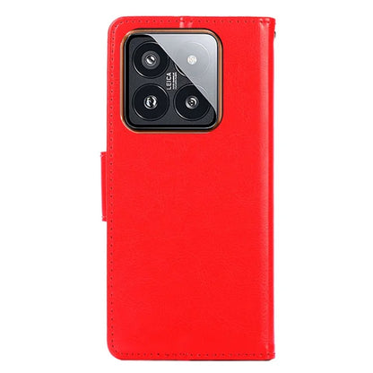 For Xiaomi 14 Pro Case PU Leather Wallet Full Protection Phone Shell