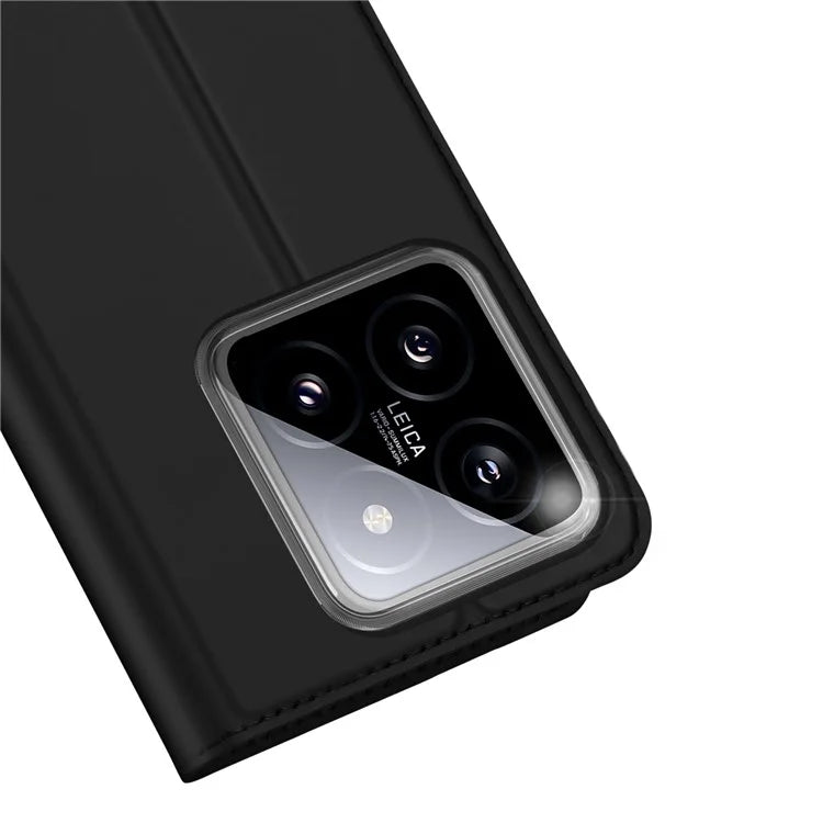 DUX DUCIS Skin Pro Series For Xiaomi 14 Case Card Holder Stand Phone Leather Cover