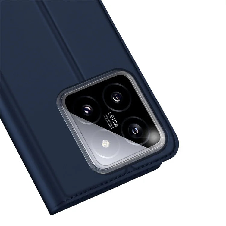 DUX DUCIS Skin Pro Series For Xiaomi 14 Case Card Holder Stand Phone Leather Cover