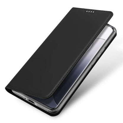 DUX DUCIS Skin Pro Series For Xiaomi 14 Pro Case Leather Phone Cover with Card Slot