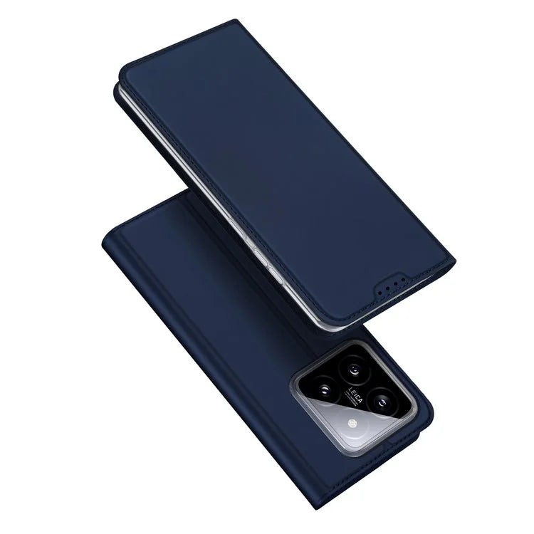 DUX DUCIS Skin Pro Series For Xiaomi 14 Pro Case Leather Phone Cover with Card Slot