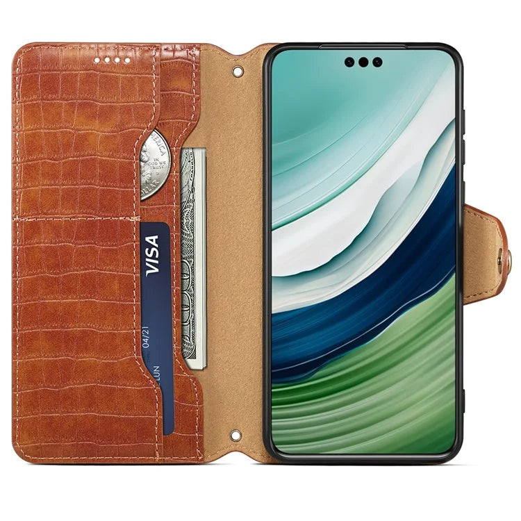 For Huawei Mate 60 Pro Case Stand Wallet Drop-proof Leather Cover