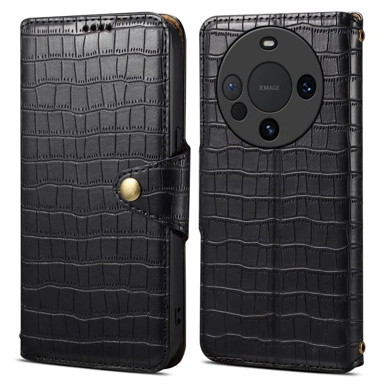 For Huawei Mate 60 Pro Case Stand Wallet Drop-proof Leather Cover