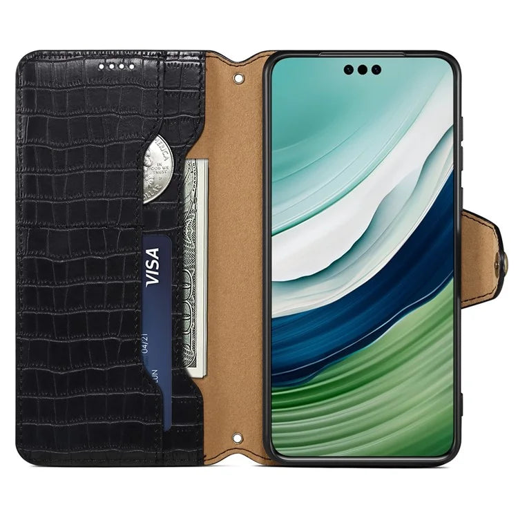 For Huawei Mate 60 Pro Case Stand Wallet Drop-proof Leather Cover