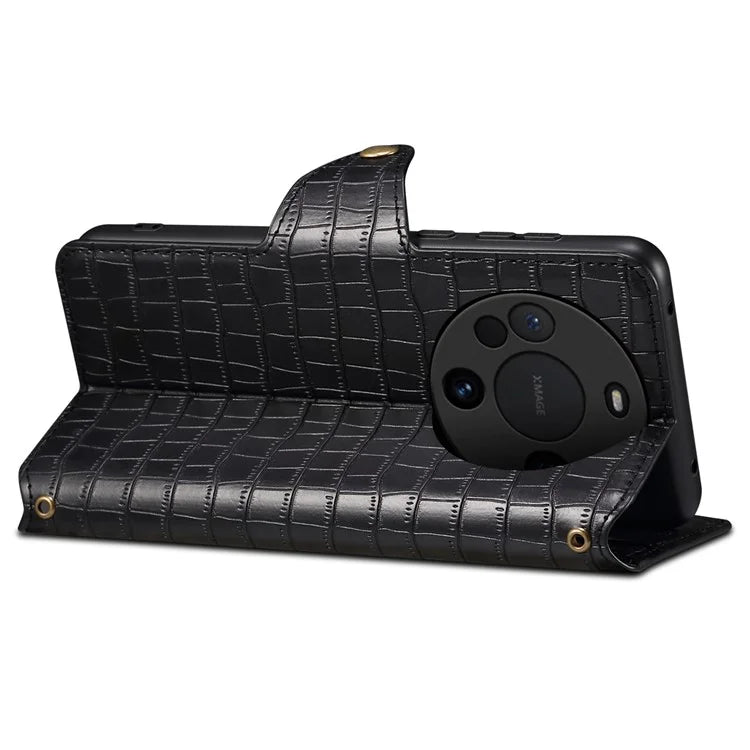 For Huawei Mate 60 Pro Case Stand Wallet Drop-proof Leather Cover