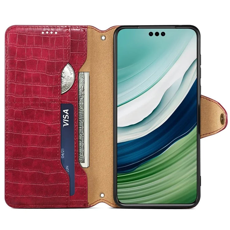 For Huawei Mate 60 Pro Case Stand Wallet Drop-proof Leather Cover