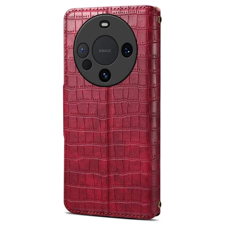 For Huawei Mate 60 Pro Case Stand Wallet Drop-proof Leather Cover