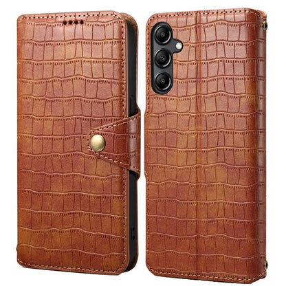 For Samsung Galaxy S23 FE Case Crocodile Texture Stand Full Protection Cover
