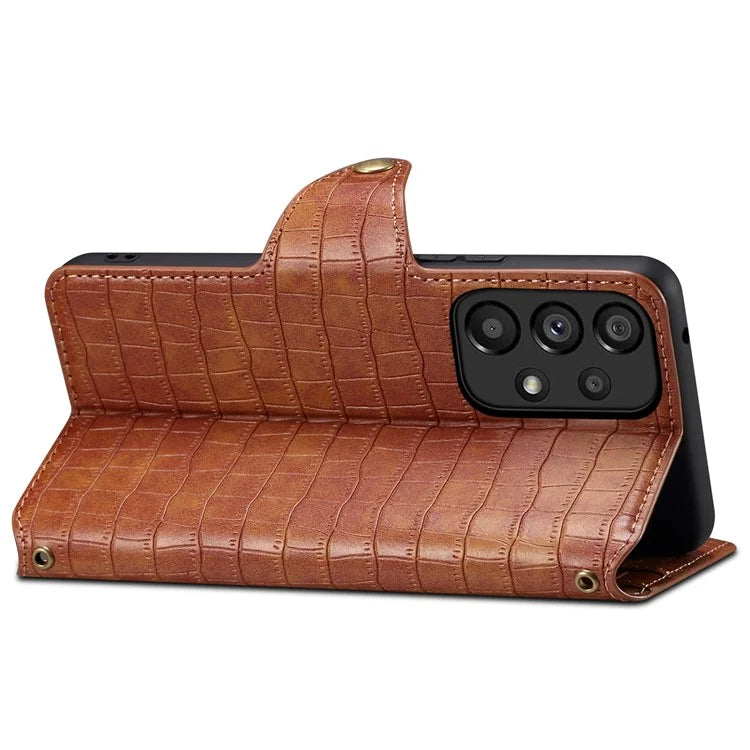 For Samsung Galaxy A23 4G / A23 5G (Global Version) Case PU Leather Wallet Phone Cover