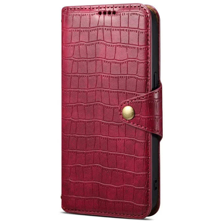 For Huawei Mate 60 Case Crocodile Texture Phone Cover with Wallet Stand
