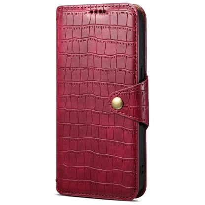 For Huawei Mate 60 Case Crocodile Texture Phone Cover with Wallet Stand