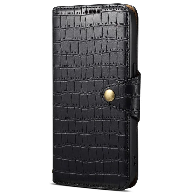 For Huawei Mate 60 Case Crocodile Texture Phone Cover with Wallet Stand
