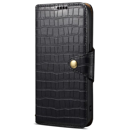 For Huawei Mate 60 Case Crocodile Texture Phone Cover with Wallet Stand